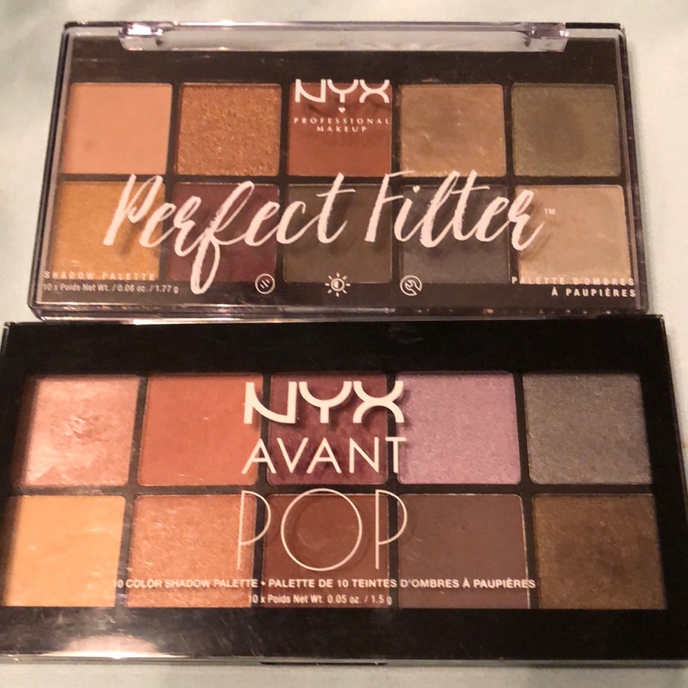 NYX Shadow Palettes
